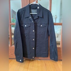 Levi Signature by Levi Strauss Men’s Black Dark Denim Jacket